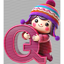 Cartoon letters-CL 590